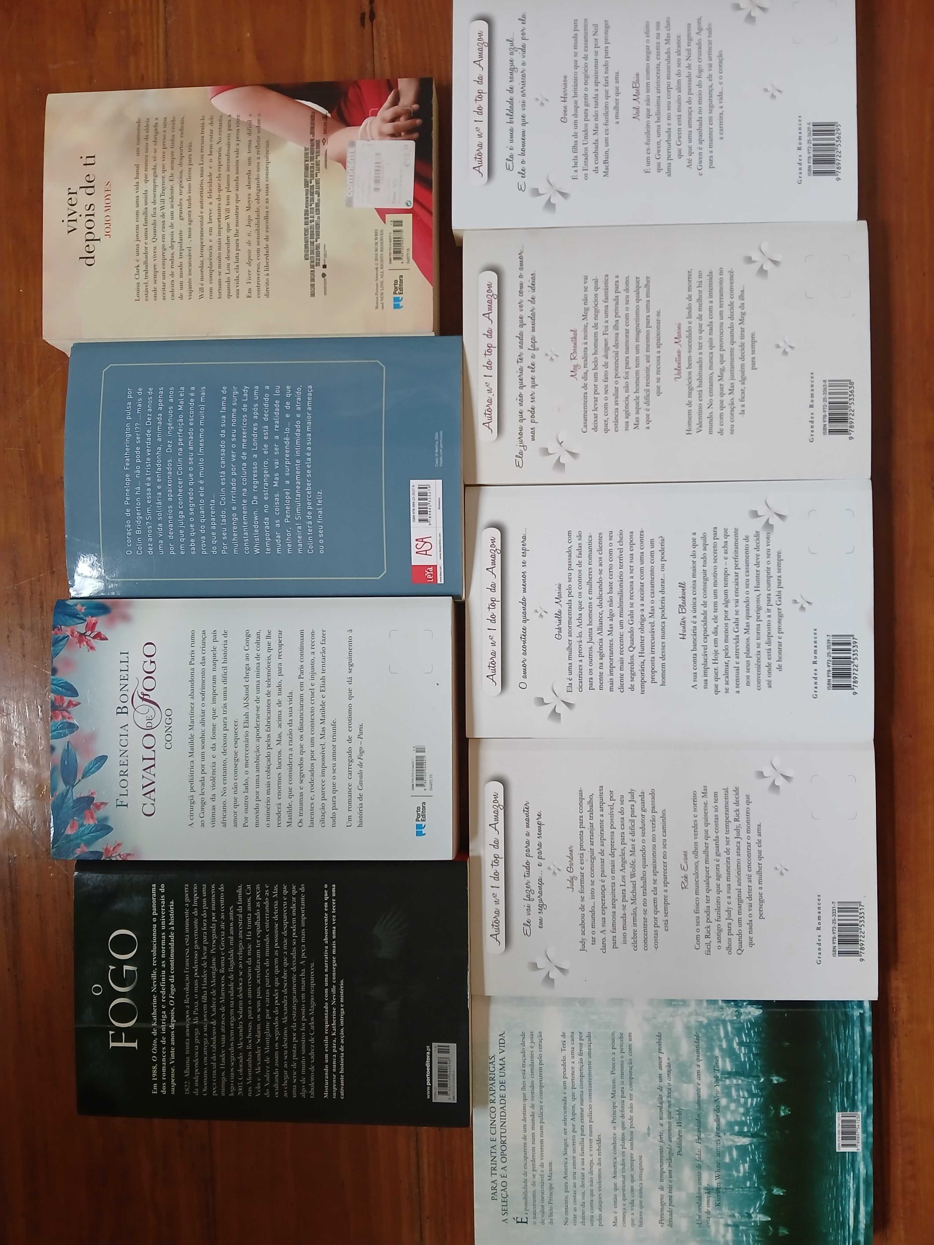 Livros de vários autores