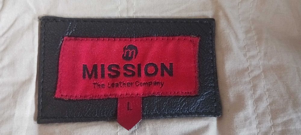 Casaco de cabedal preto/black leather jacket, tamanho L