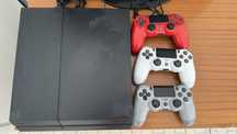Vendo Playsation 4 c/ 3 comandos