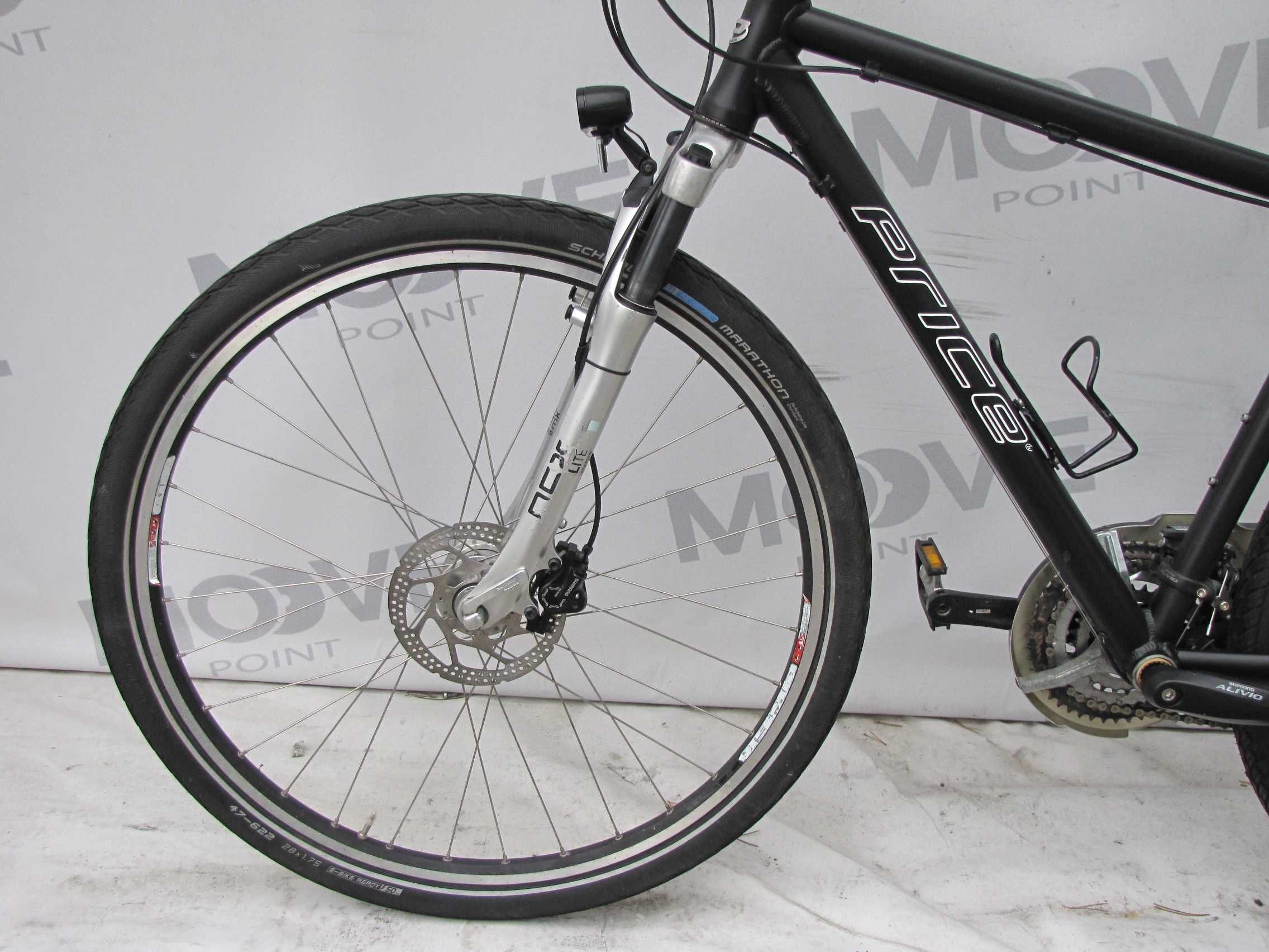 Ładny trekking/kross  PRICE! Alu, Tarcze, ALIVIO. r.51! Serwis!