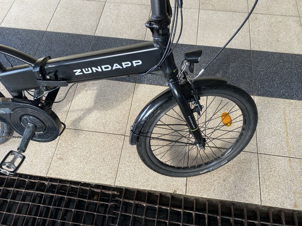 Електричний складний велосипед