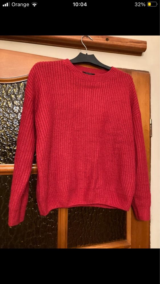 Czerwony sweter Esmara