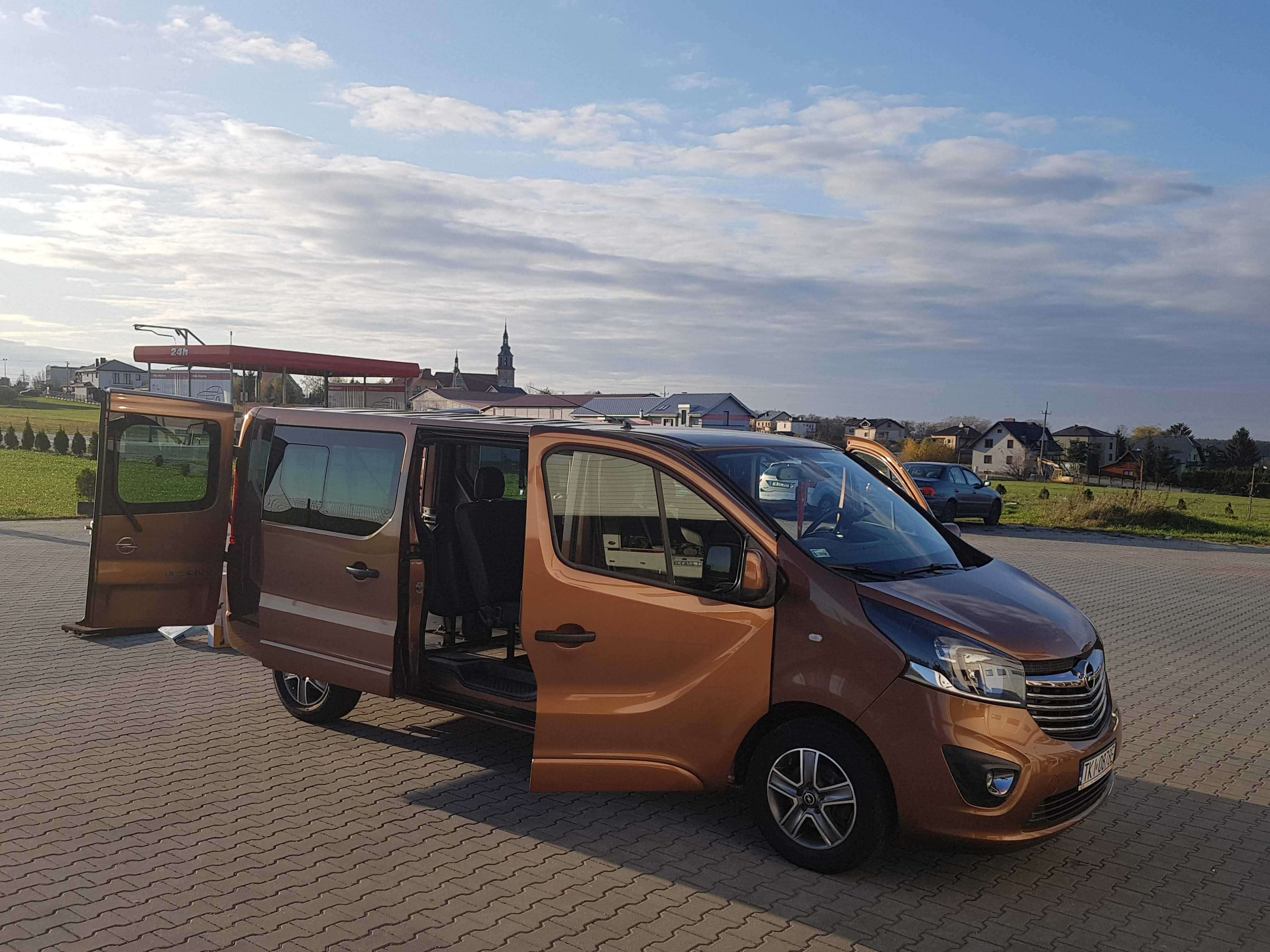 Bus 9-osobowy Opel VIVARO B, 1.6 Bi Turbo CDTI Euro 1598 cm -2015 r.