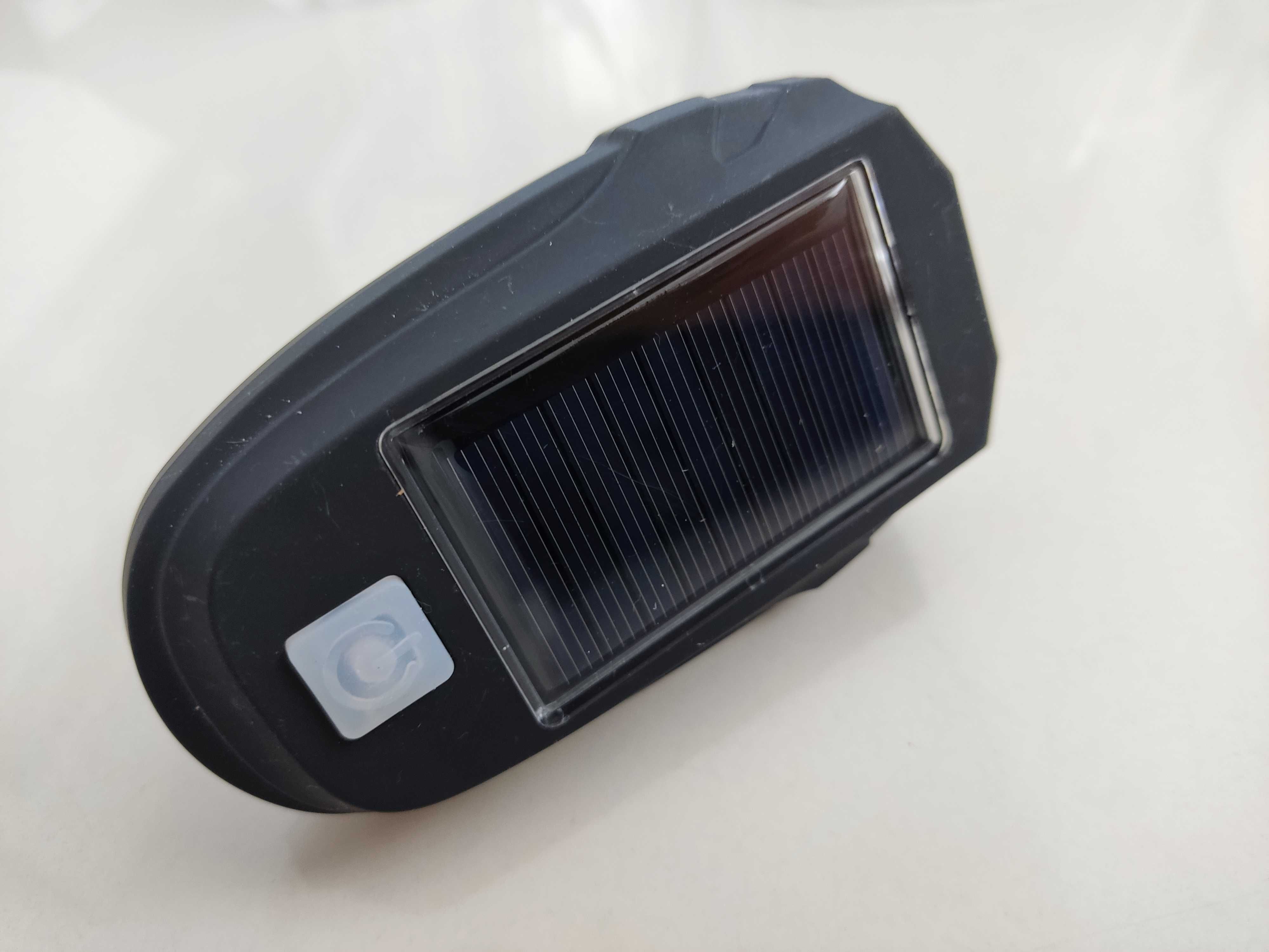 Lampa Lampka Rower Rowerowa Led  Usb Wodoodporna SOLAR