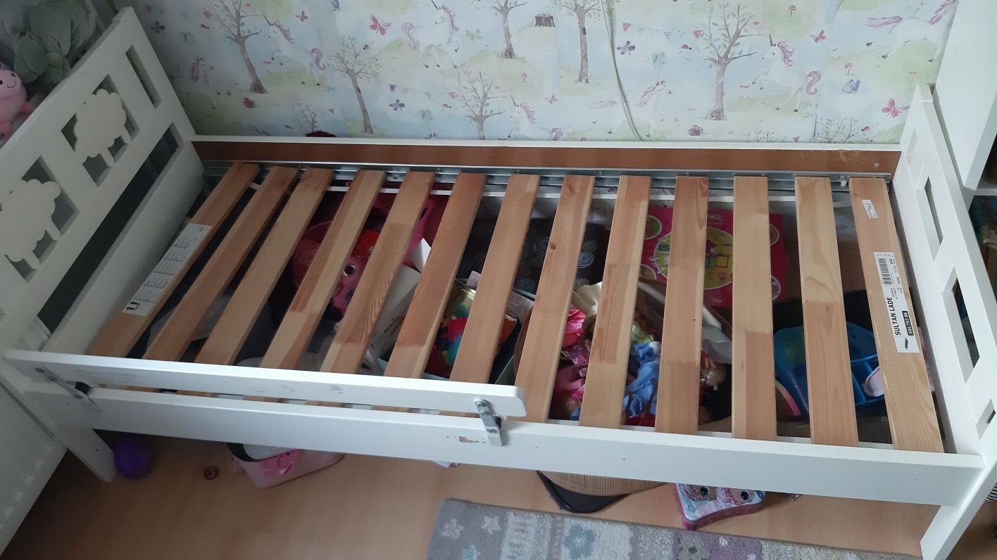 Łóżko dziecięce białe ikea