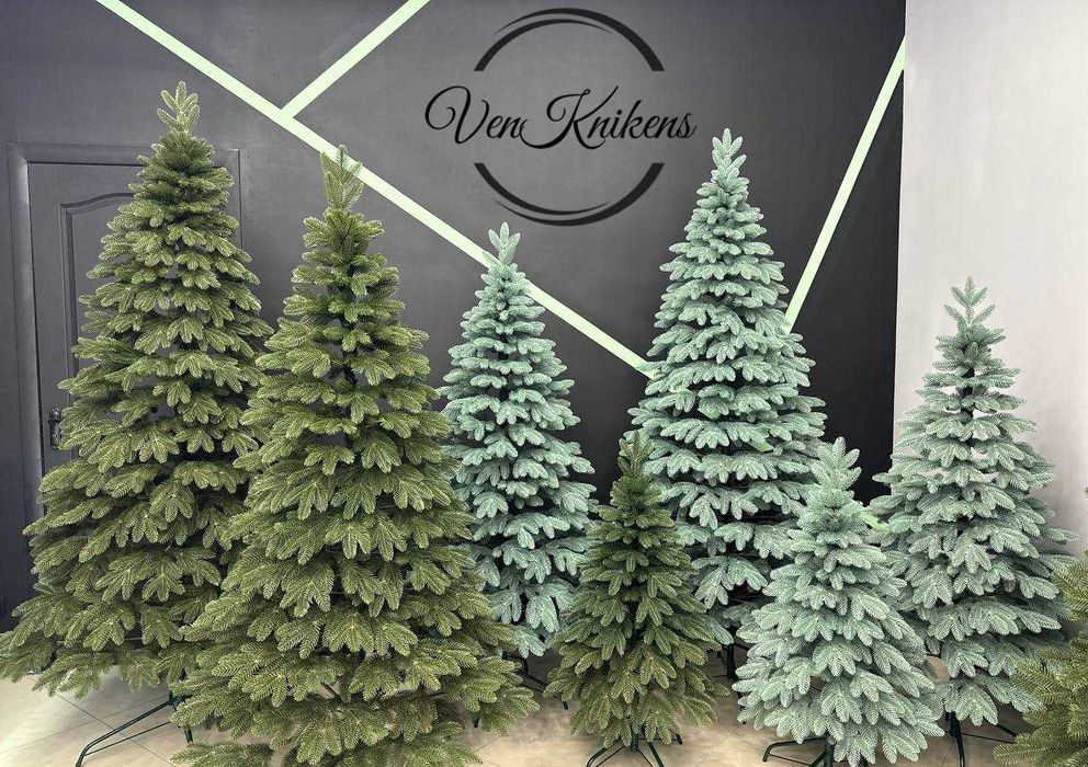 Ялинка штучна лита БЕЛЬГІЙСЬКА, Елка искусственная 2,20 м.