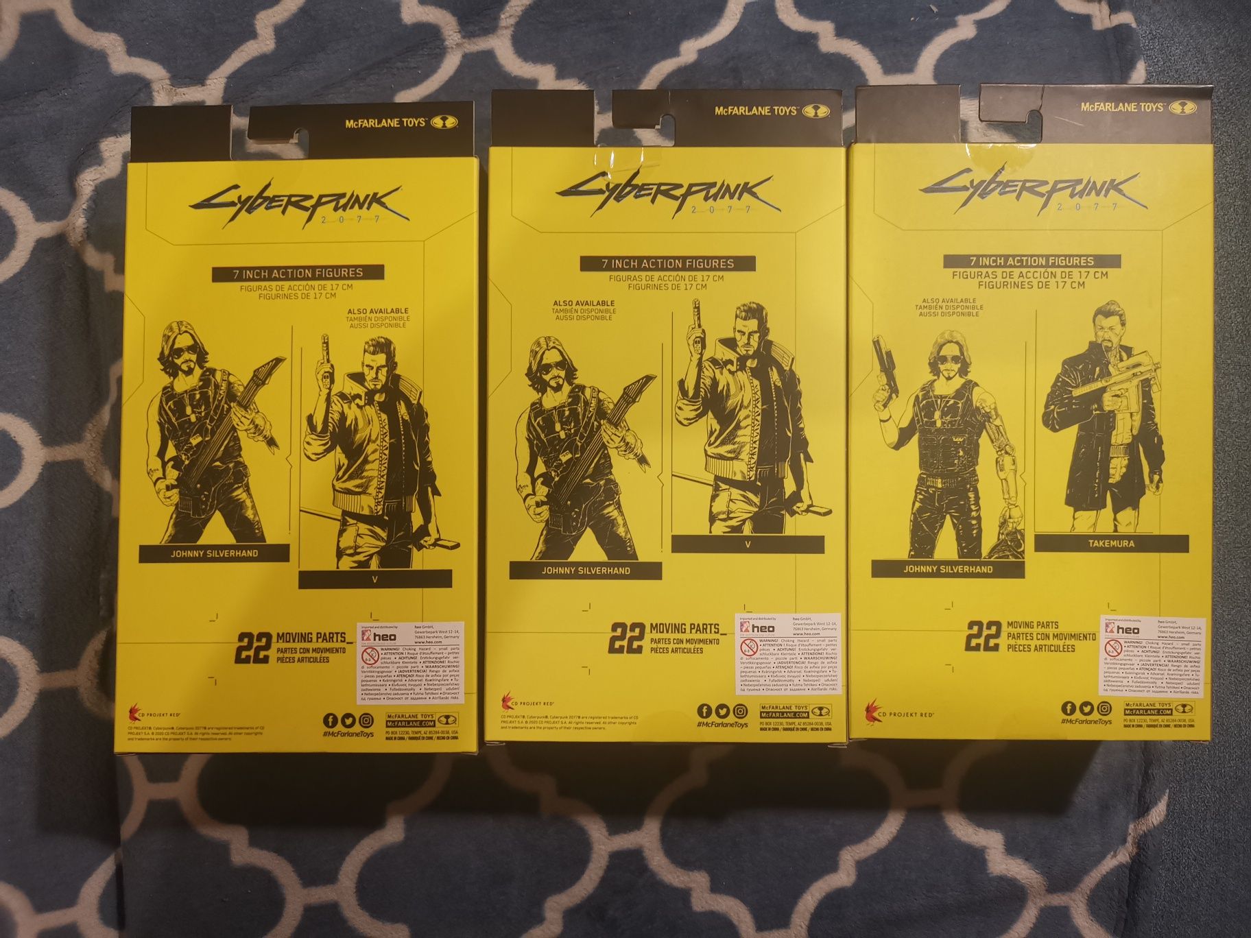 Cyberpunk 2077 Zestaw Figurek McFarlane Nowe Oryginalne