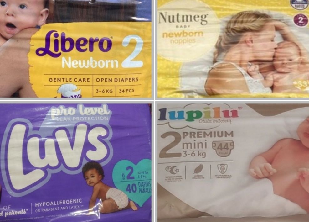 Памперси pampers babylove подгузники 2 розмір підгузки підгузники