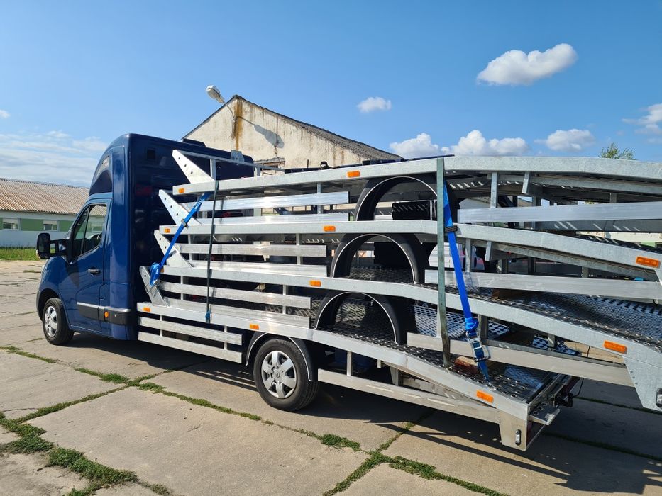 Najazd zabudowa auto-lawety