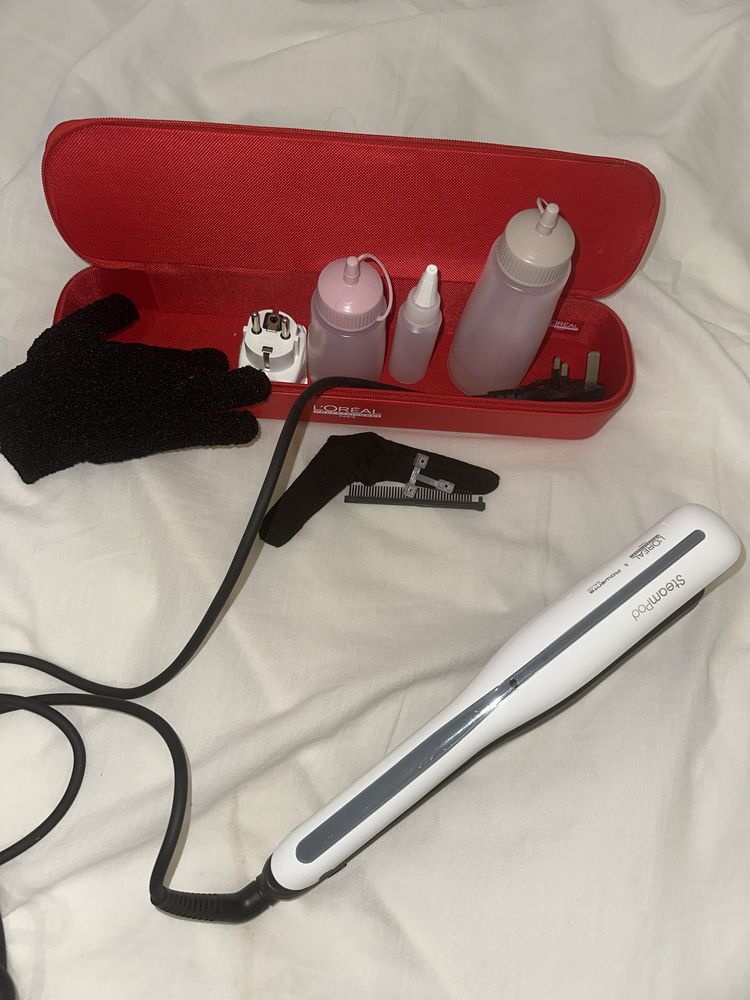 Estou a vender uma steampod 3.0 profissional a vapor de cor branca