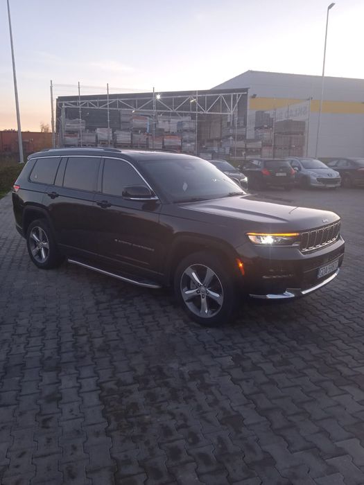 Jeep Grand Cherokee L plus 2022r. Bardzo bogate wyposażenie zadbany