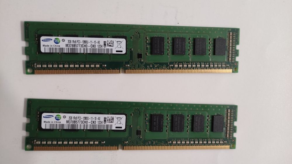 Pamięć DDR3 12800U 2 x 2 GB 1600Mhz