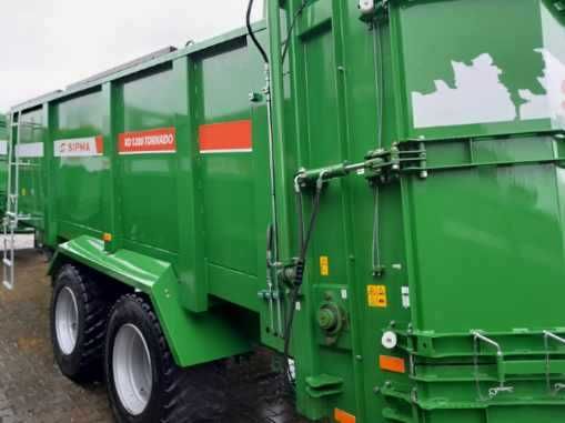 Rozrzutnik obornika SIPMA TORNADO 12 ton Tajfun - WYPRZEDAŻ