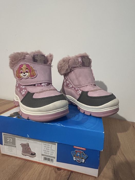 Buty zimowe dziewczęce Psi Patrol