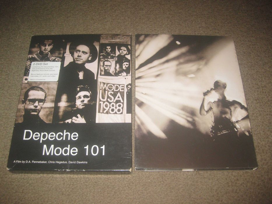 Depeche Mode "101" Edição Especial com 2 DVDs e em Digipack!