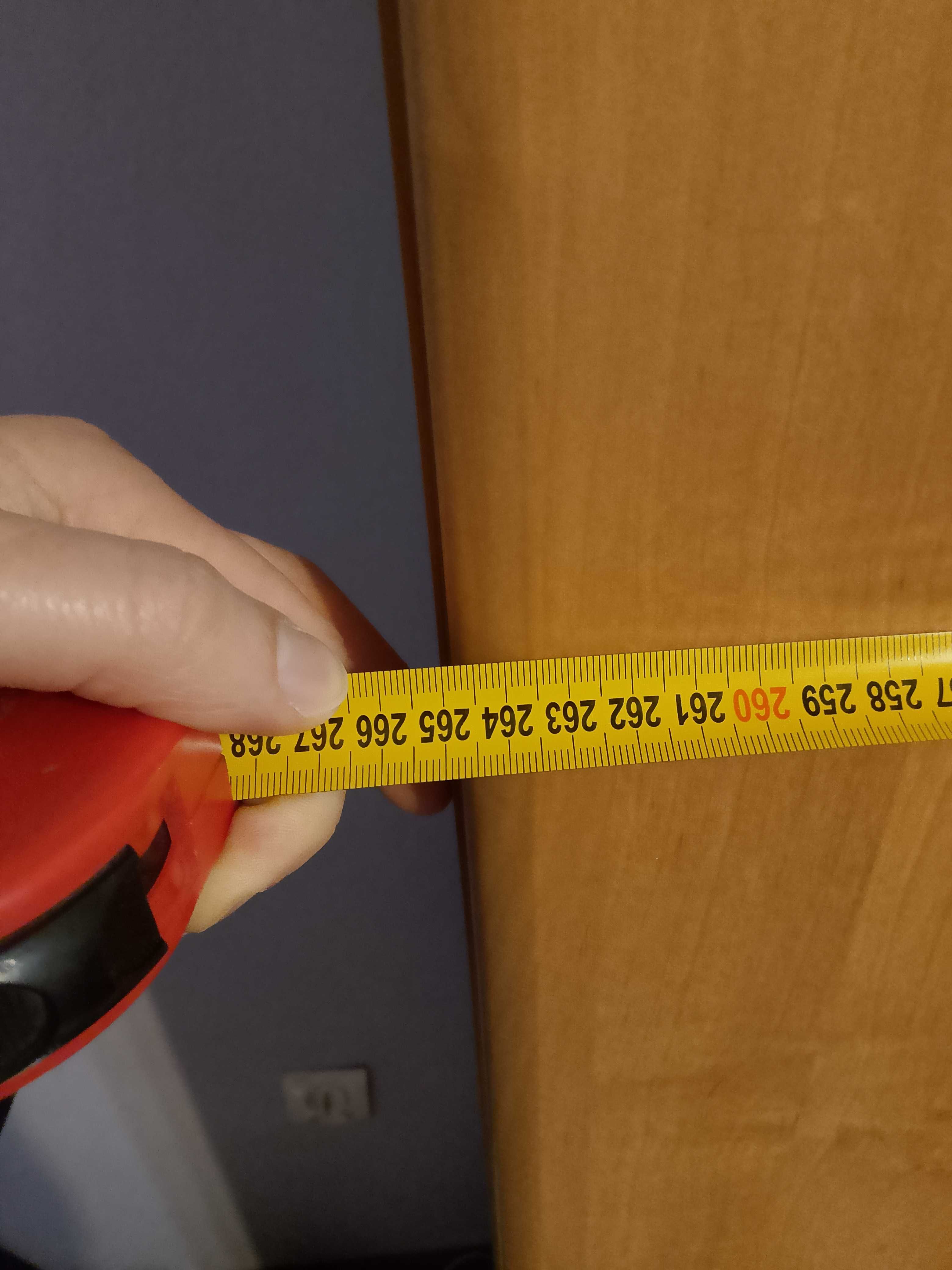 Meblościanka BRW 265cmx198cm Komoda szafa szafka RTV szuflady duża