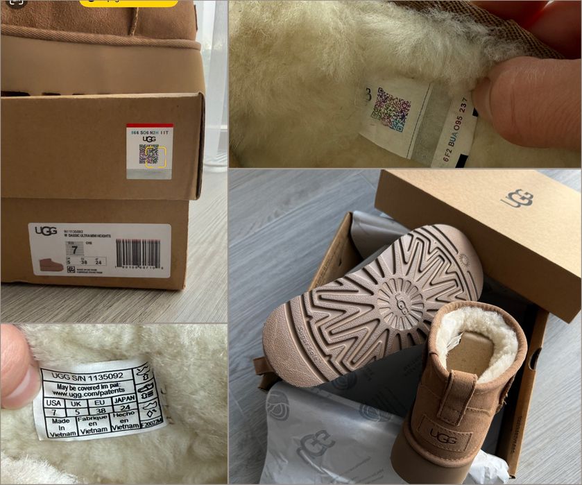 Australia UGG Ultra Mini Platform 3,5см Sand (in box)