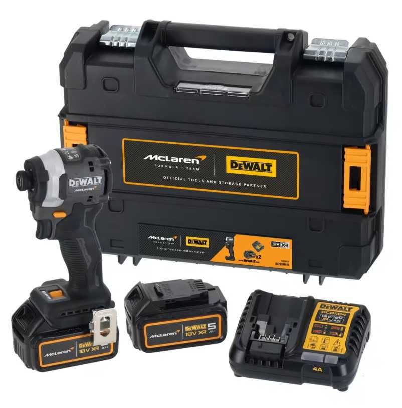 Шурупокрут ударний McLaren F1 TEAM LIMITED EDITION DeWALT