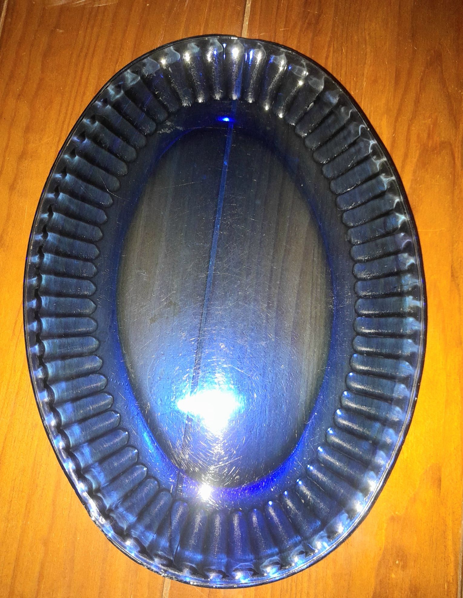 Travessa decorativa azul