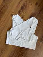 Top biały S 36 crop top