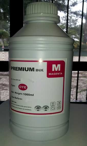 Tinta para Impressão, 1 Litro várias cores