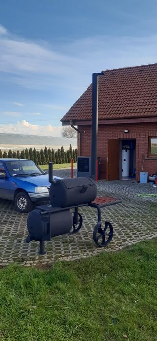 grill metalowy ogrodowy