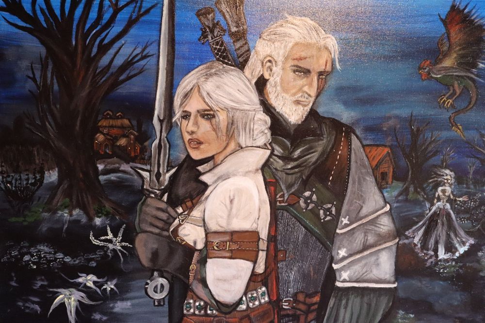 Obraz akrylowy Wiedźmin