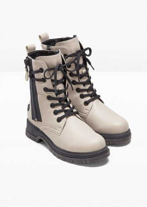 Glany Marco Tozzi nowe beżowe r. 41 damskie czarna podeszwa