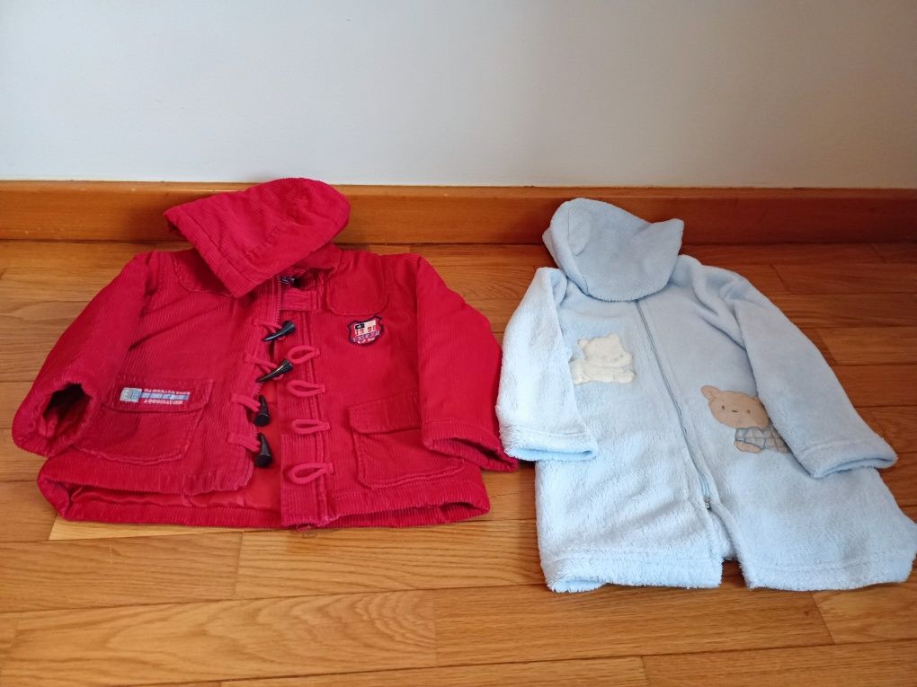 Lote de 19 peças de Roupa de menino de inverno ( 18- 24M)