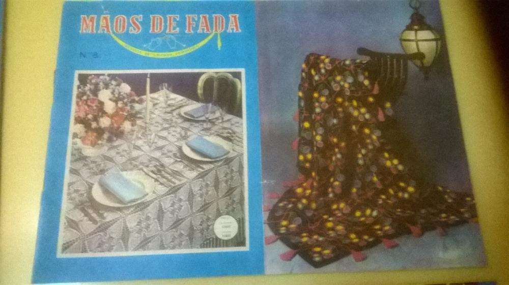 Revistas "Mãos de Fada" (5) e "Crochetar" (1)