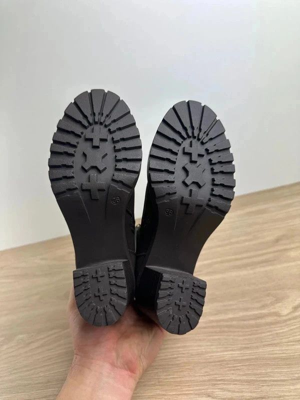 ORYGINALNE BUTY Buty botki na obcasie brązowe r. 36 Anna field