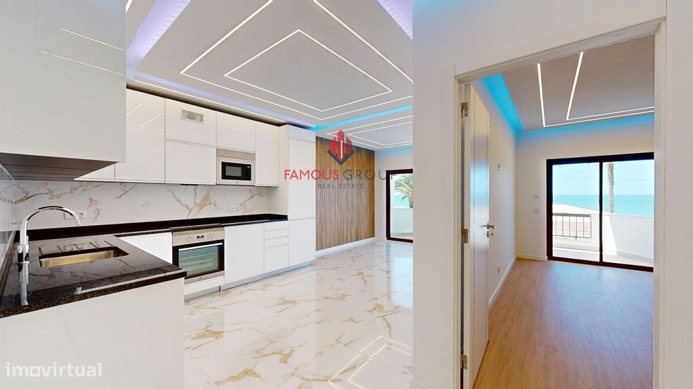 Apartamento T3 em Primeira Linha de Mar - Quarteira