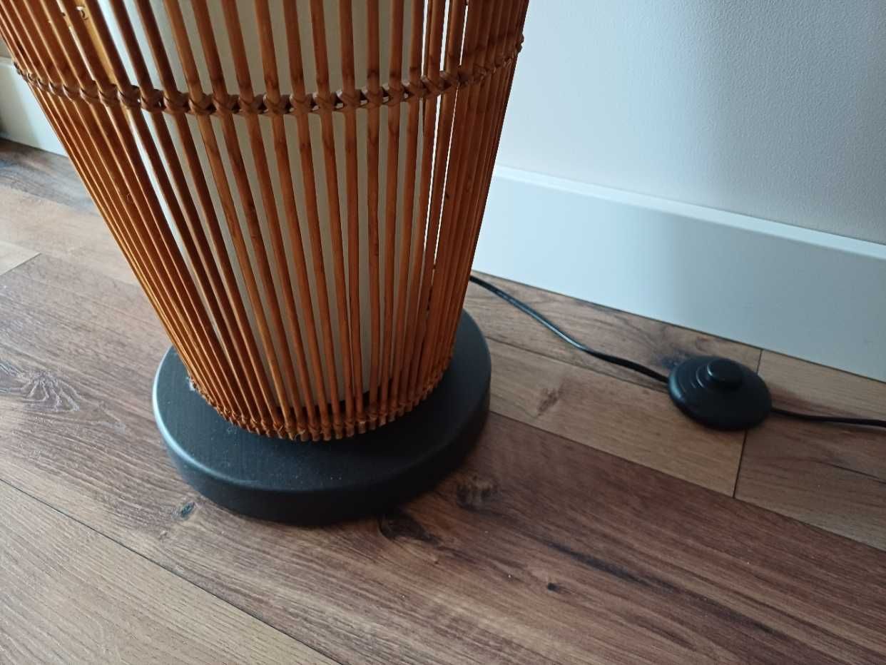 Lampa stojąca podłogowa, w stylu BOHO, wysokość 123 cm