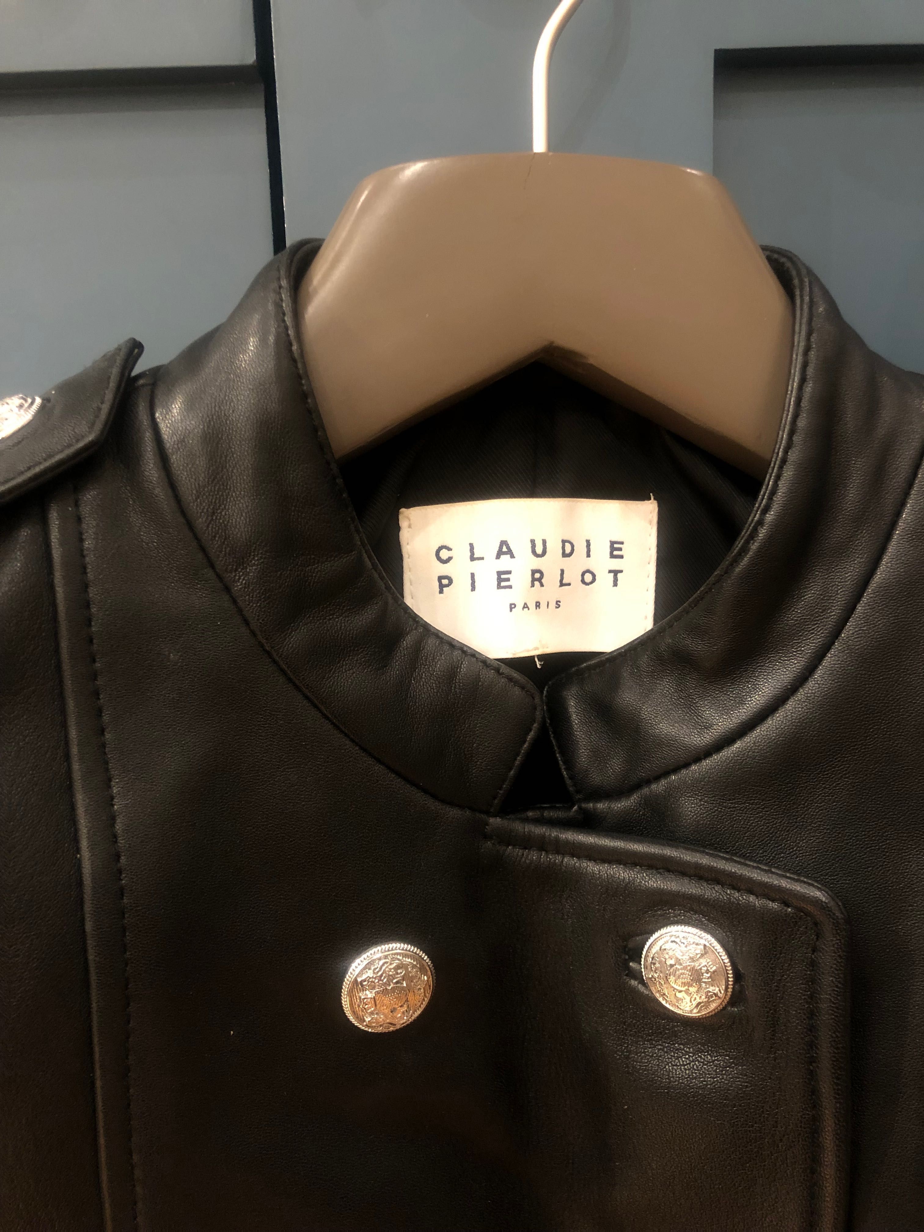 Шкіряна куртка CLAUDIE PIERLOT