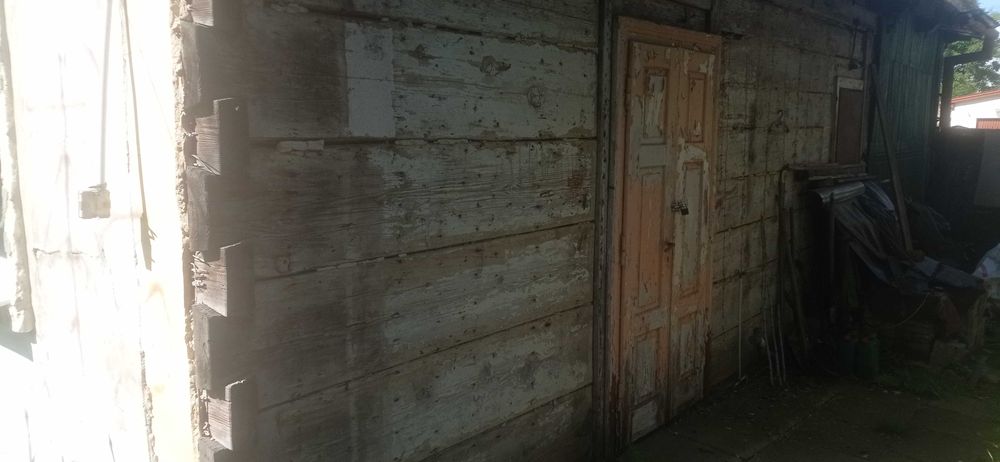 Dom z bali drewniany do rozbiórki