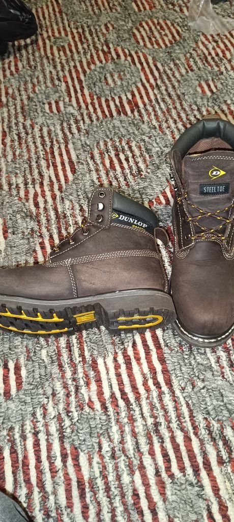 Мужские ботинки Dunlop Nevada Steel Toe Cap Brown