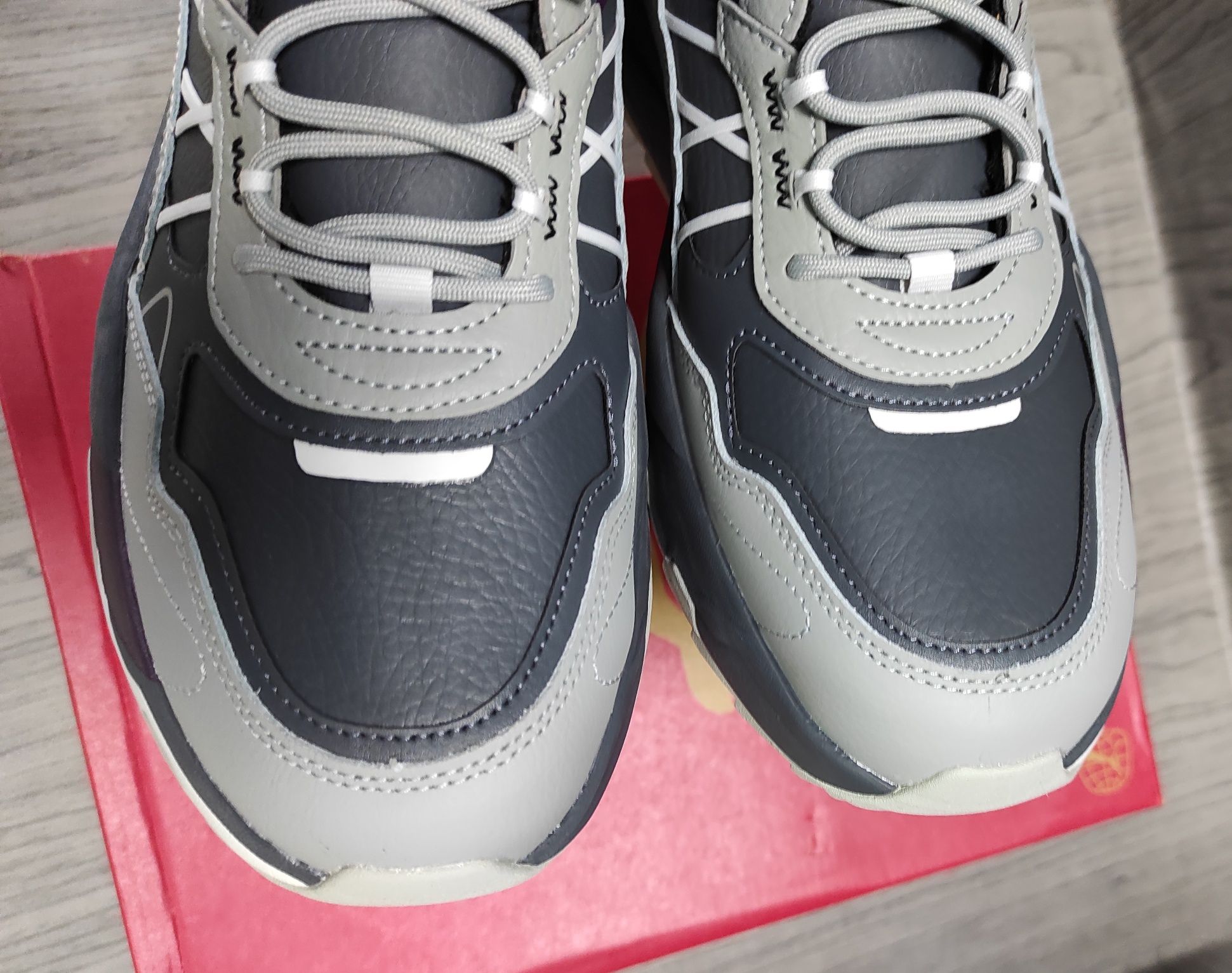 44,5 Puma Trinity mid gray оригінальні шкіряні чоловічі кросовки