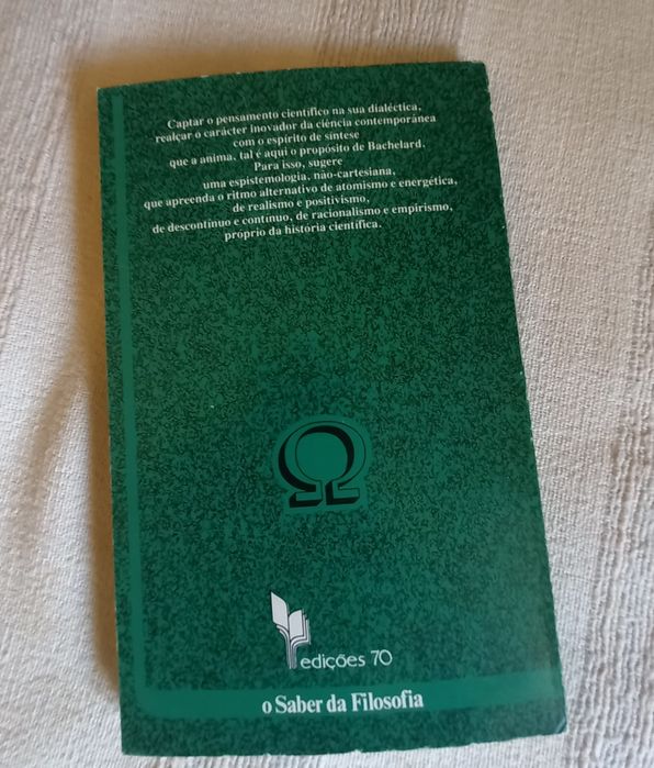 Livro de Filosofia Gaston Bachelard O Novo Espírito Científico