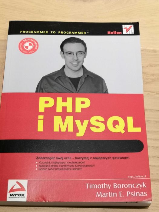 Książka PHP i MySql - Projekty do wykorzystania - Helion