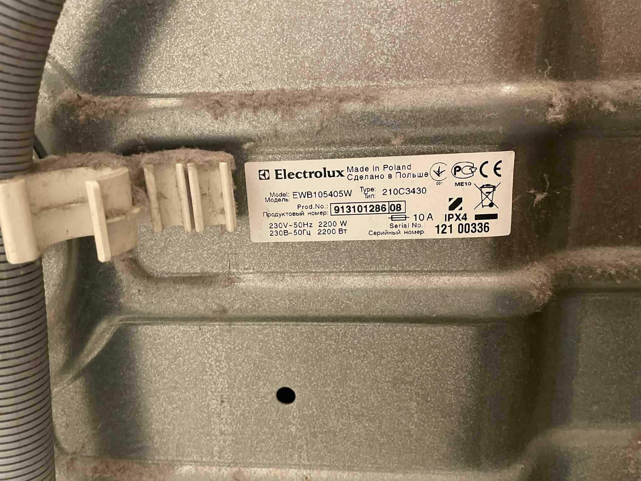 Pralka Electrolux EWB105405W