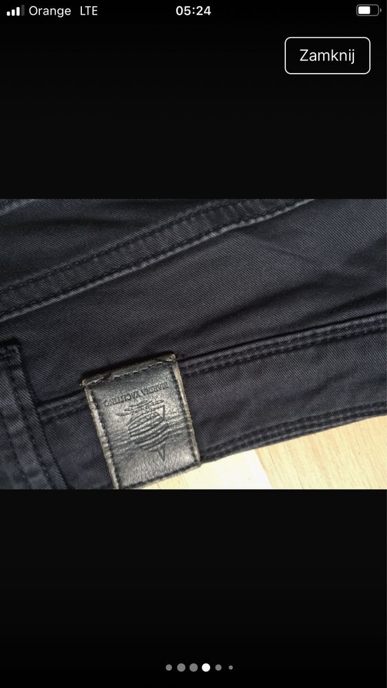 Bawełniane spodnie męskie Marina r. 34/XL