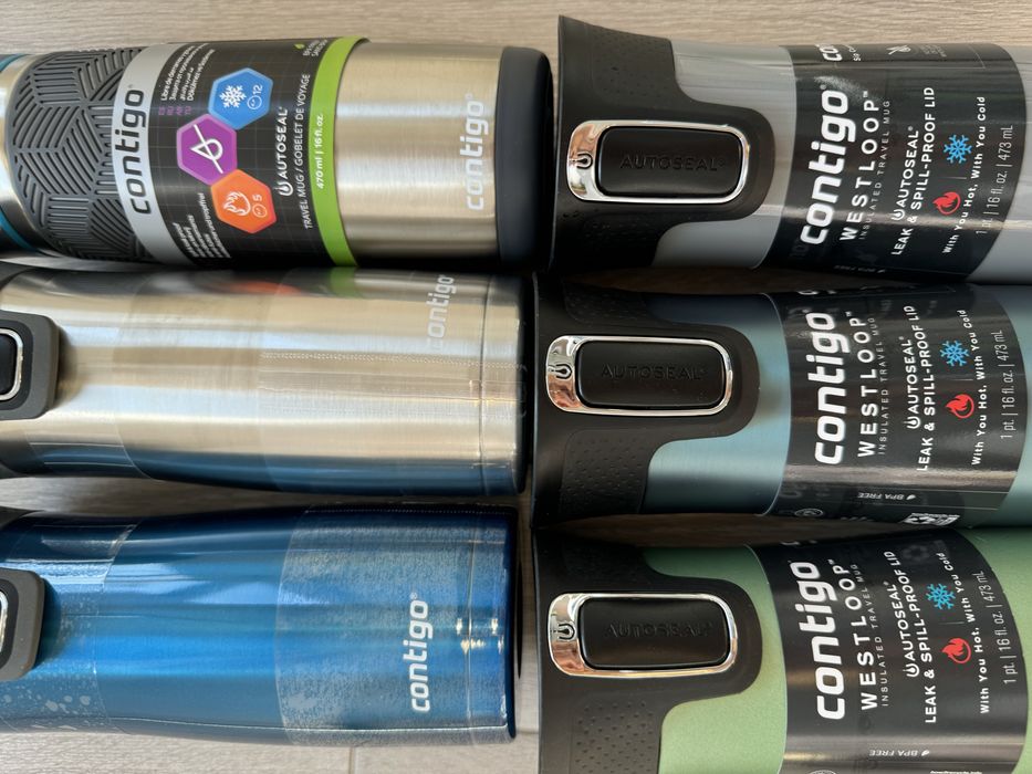 Contigo контиго термокружки West loop, Metra TRANSIT 470 мл Транзит