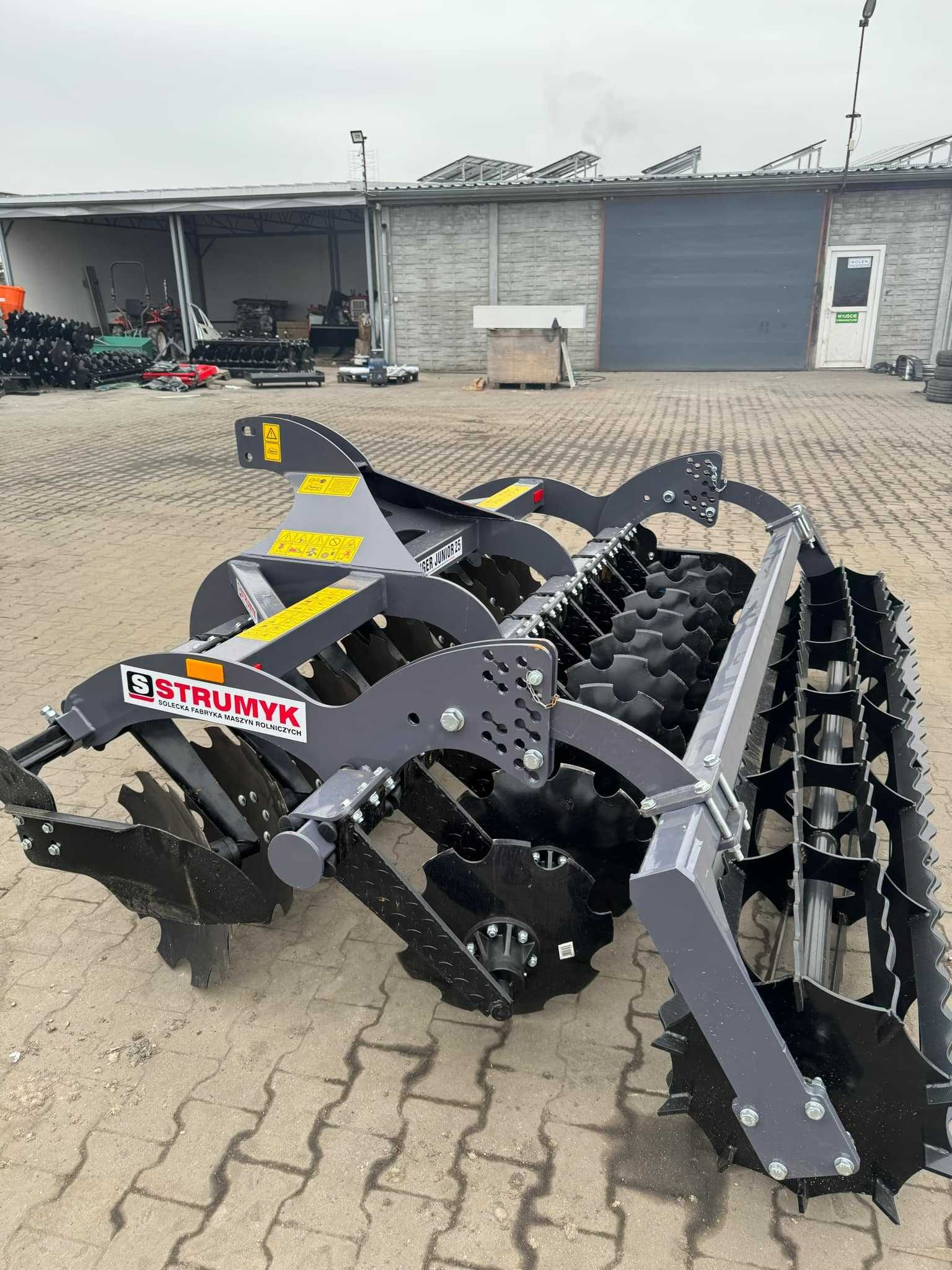 Promocja lata ! Brona talerzowa 1,4-3,0m medium „COMPACT” Agregat