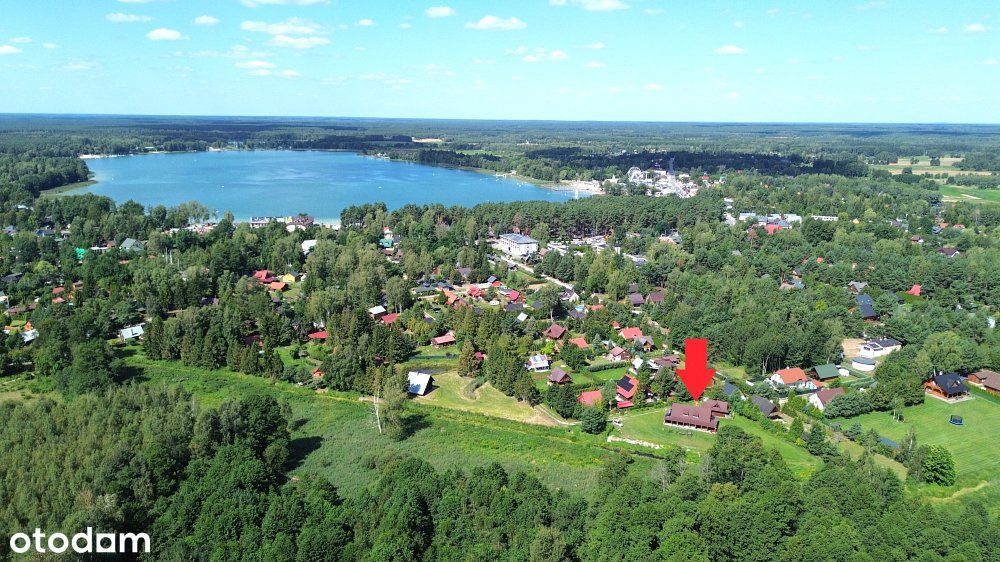 Domy wakacyjne/działka 23 ary/Jezioro Białe