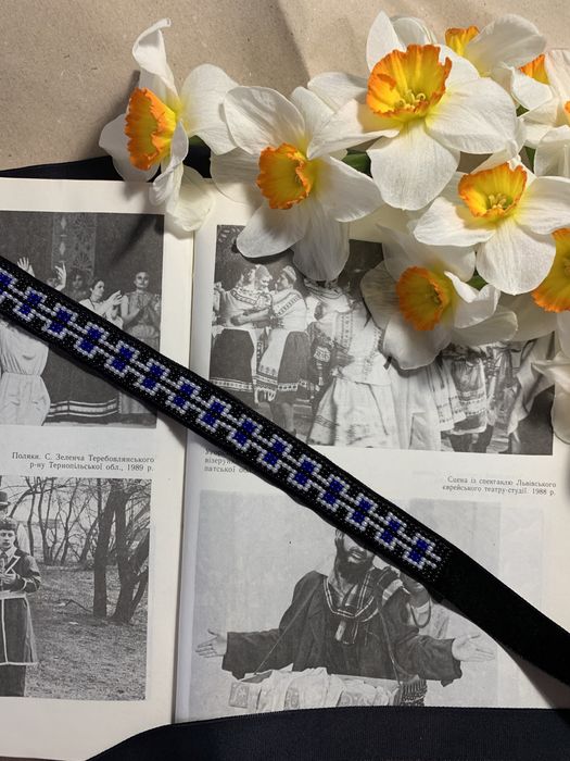 Стрічковий гердан ручної роботи