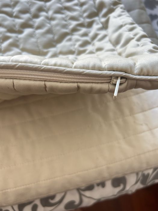 Colcha com e capa almofada