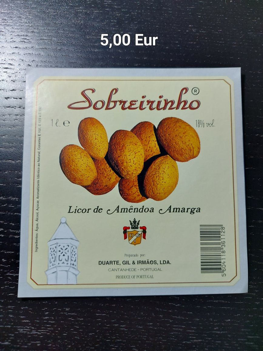 Vendo/Troco rótulos de garrafas antigas do Porto Sobreiro