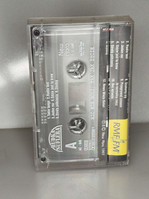 Kaseta magnetofonowa  Budka Suflera Nic nie boli oryginalna