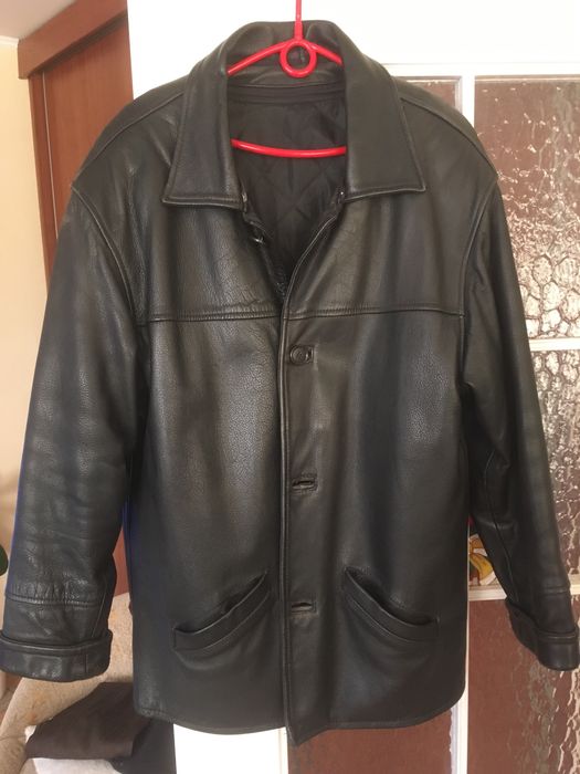 Kurtka skórzana męska