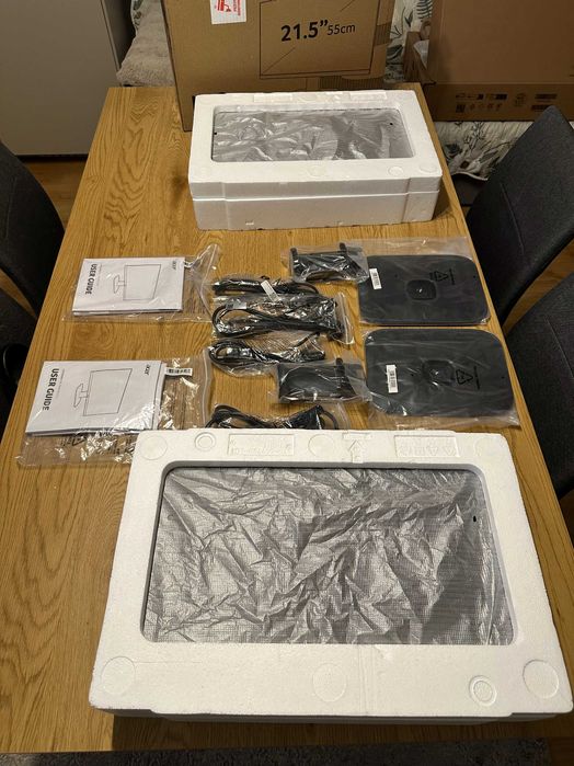 2x Monitory ACER KA222Q 21.5" 1920x1080